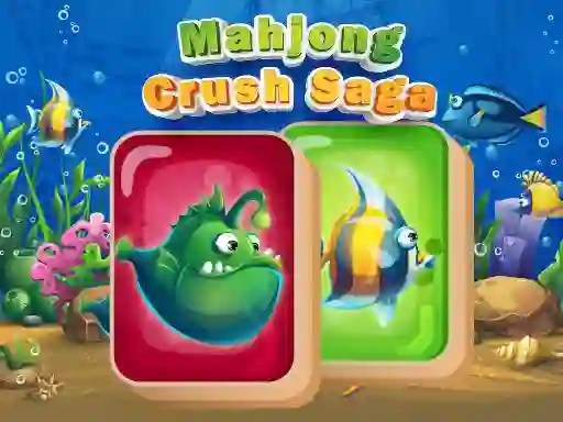 खेल Mahjong Crush Saga ऑनलाइन