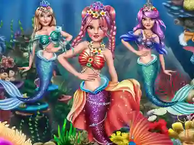 खेल Underwater Make up Salon ऑनलाइन