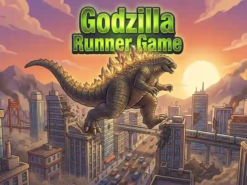 खेल Godzilla Runner Game ऑनलाइन