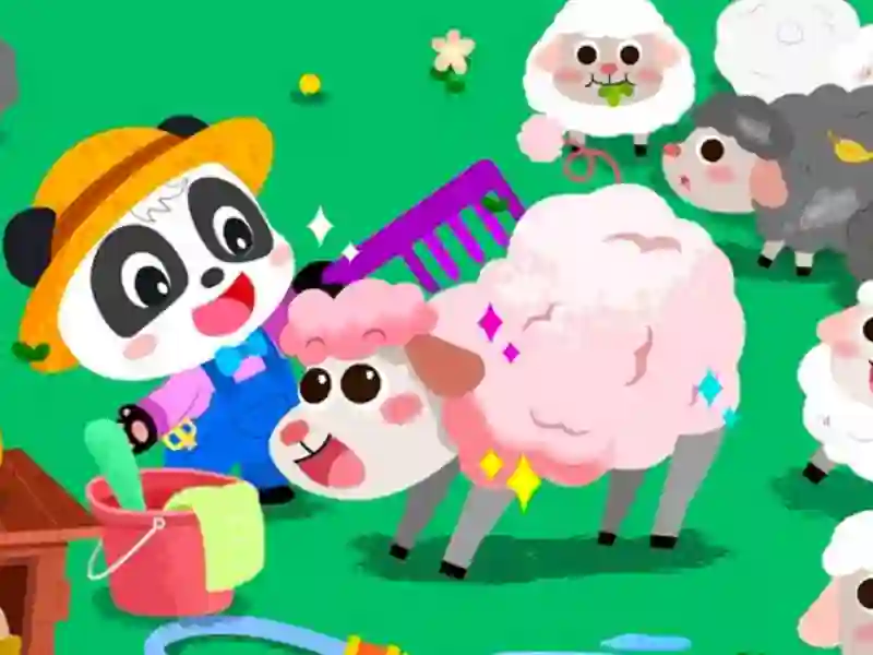 खेल Baby Panda Animal Farm ऑनलाइन
