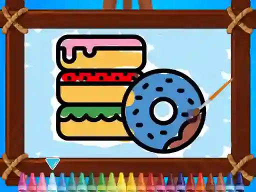 खेल Kids Coloring Bakery ऑनलाइन