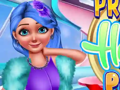खेल Princess Holiday Party ऑनलाइन