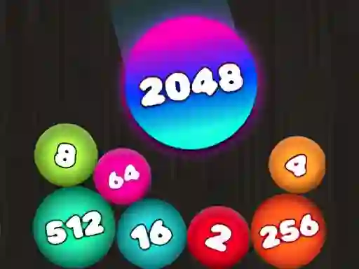 खेल 2048 Puzzle: Connect the Balls ऑनलाइन