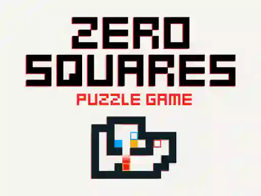 खेल Zero Squares Puzzle Game ऑनलाइन