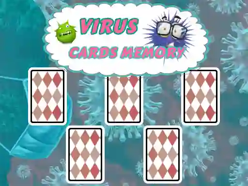 खेल Virus Cards Memory ऑनलाइन