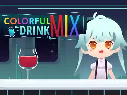 खेल Colorful Mix Drink ऑनलाइन