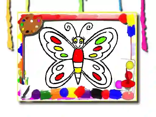 खेल Butterfly Coloring Book ऑनलाइन