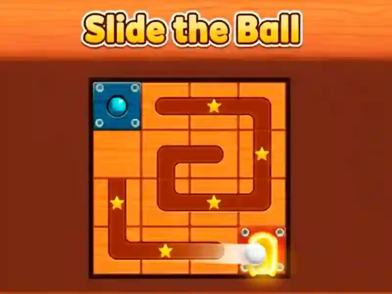 खेल Slide the Ball ऑनलाइन