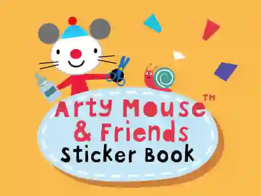 खेल Arty Mouse & Friends Sticker Book ऑनलाइन