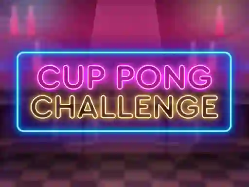 खेल Cup Pong Challenge ऑनलाइन
