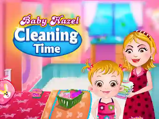 खेल Baby Hazel Cleaning Time ऑनलाइन