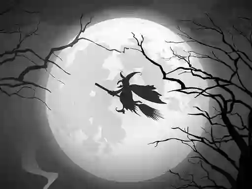 खेल The Night Of the Witches Jigsaw ऑनलाइन