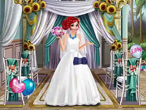 खेल Princess wedding dress ऑनलाइन