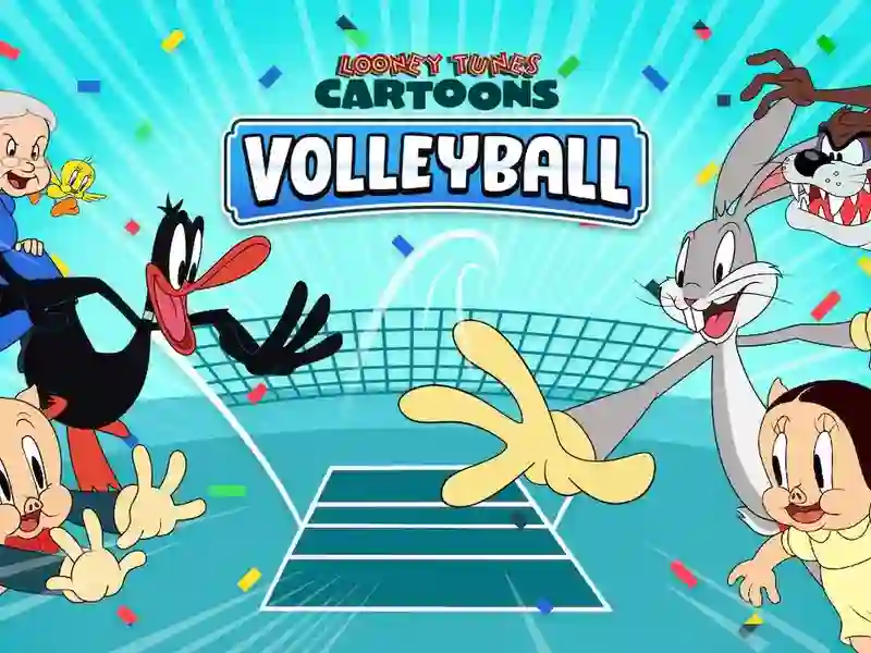 खेल Looney Tunes Cartoons Volleyball ऑनलाइन