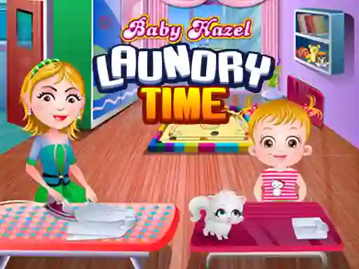 खेल Baby Hazel Laundry Time ऑनलाइन