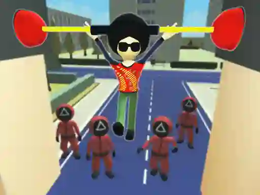 खेल Squid Fall Guy ऑनलाइन