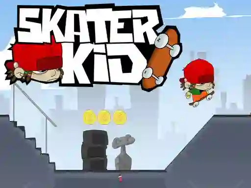 खेल Skater kid ऑनलाइन