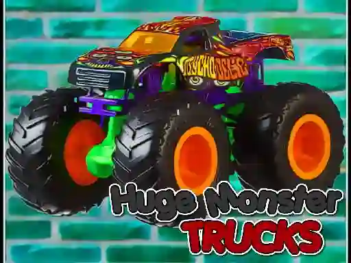 खेल Huge Monster Trucks ऑनलाइन