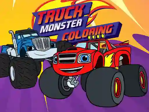 खेल Truck Monster Coloring ऑनलाइन