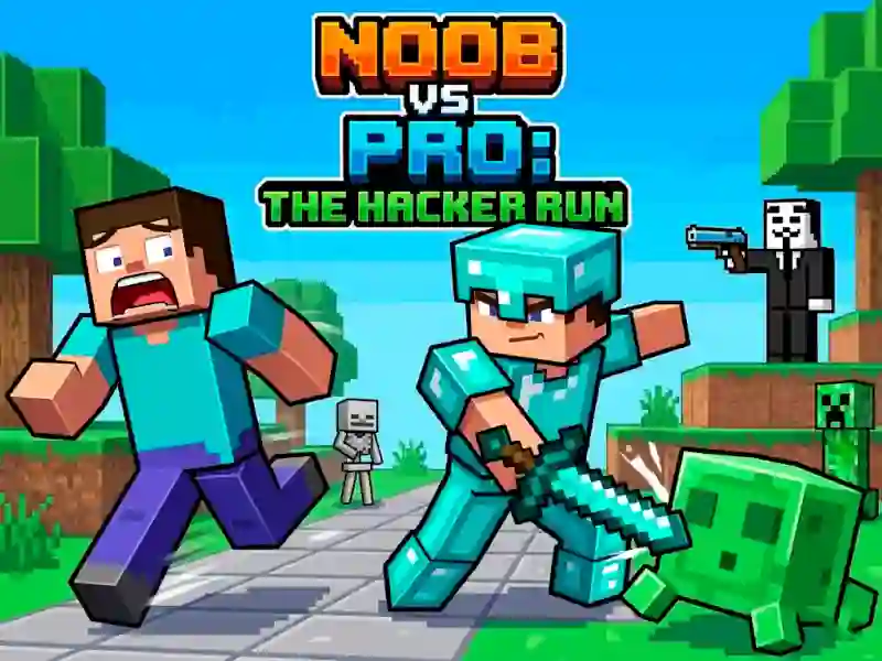खेल Noob vs Pro Help Hacker danger Hacker ऑनलाइन