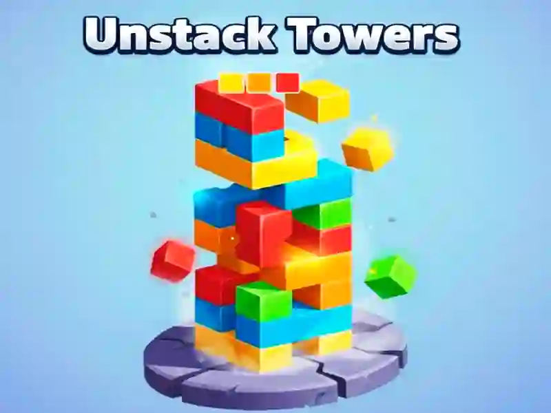 खेल Unstack Towers ऑनलाइन