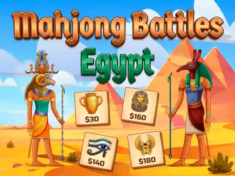 खेल Mahjong Battles Egypt ऑनलाइन
