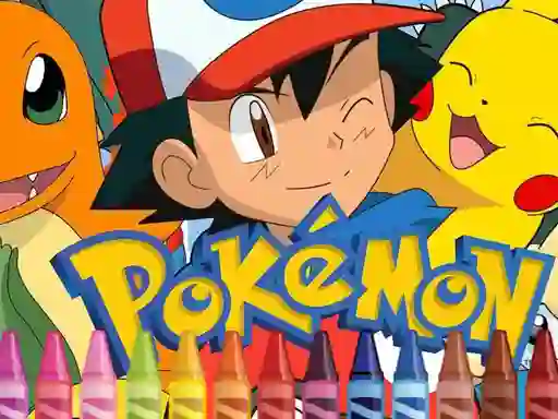 खेल Pokemon Coloring ऑनलाइन