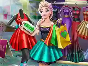 खेल Ice Queen Realife Shopping ऑनलाइन