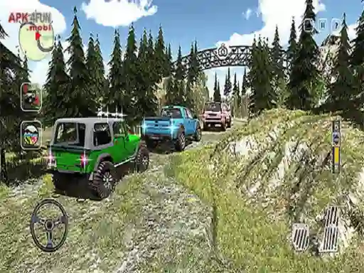 खेल Off Road Mountain Jeep Drive 2020 ऑनलाइन