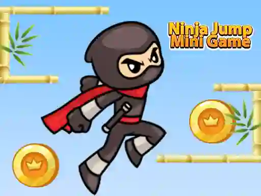 खेल Ninja Jump Mini Game ऑनलाइन