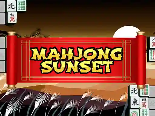 खेल Mahjong Sunset ऑनलाइन