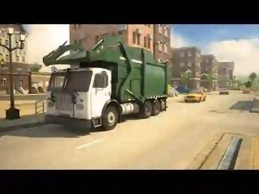खेल Garbage Truck City Simulator ऑनलाइन