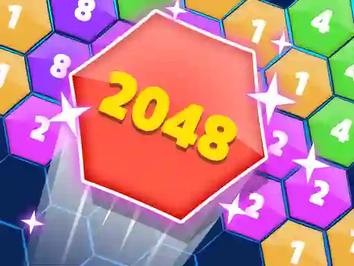 खेल Block Hexa Merge 2048 ऑनलाइन