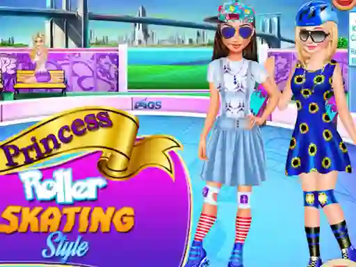 खेल Princess Roller Skating Style ऑनलाइन