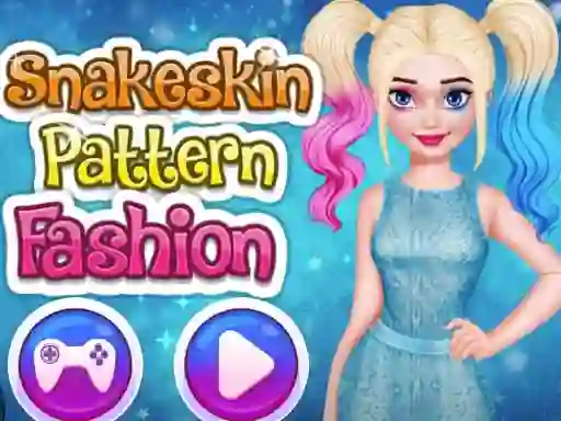 खेल Snakeskin Pattern Fashion ऑनलाइन