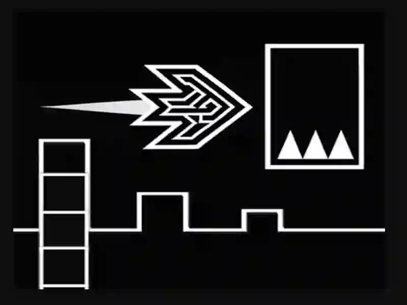 खेल Geometry Flap ऑनलाइन