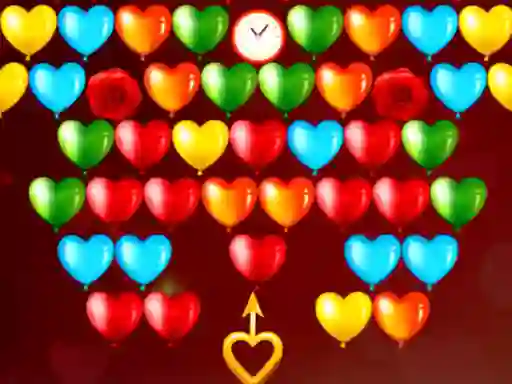 खेल Bubble Shooter Valentines ऑनलाइन