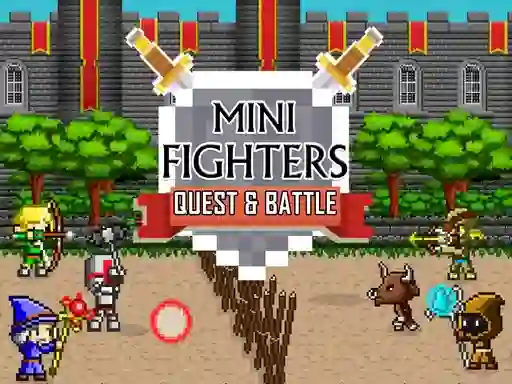 खेल Mini Fighters Quest & battle ऑनलाइन
