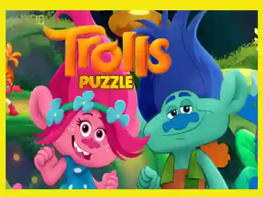 खेल Trolls Puzzle ऑनलाइन