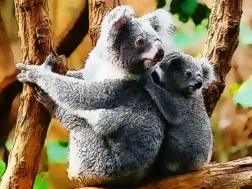 खेल Cute Baby Koala Bear ऑनलाइन