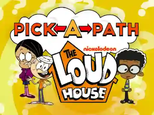 खेल The Loud House Pick-a-Path ऑनलाइन
