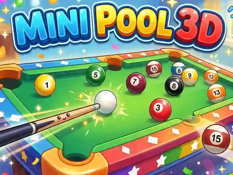 खेल Mini Pool 3D ऑनलाइन