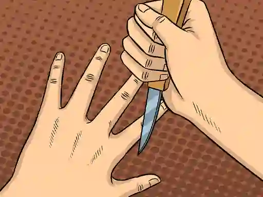 खेल Don Not Cut Your Self ऑनलाइन