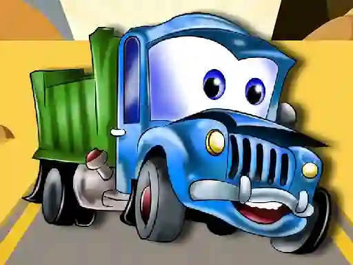 खेल Kids Truck Puzzle ऑनलाइन
