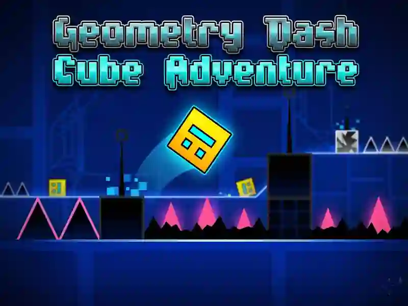 खेल Geometry Dash Cube Adventure ऑनलाइन