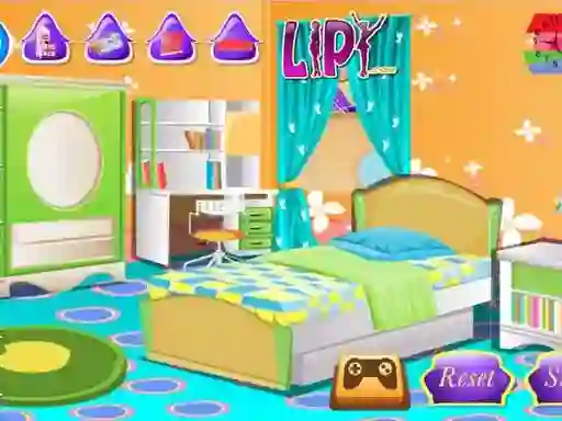 खेल Kids Bedroom Decoration ऑनलाइन