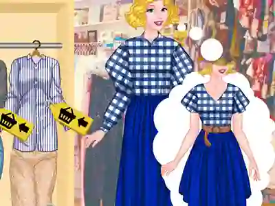 खेल Princesses Thrift Shop Challenge ऑनलाइन