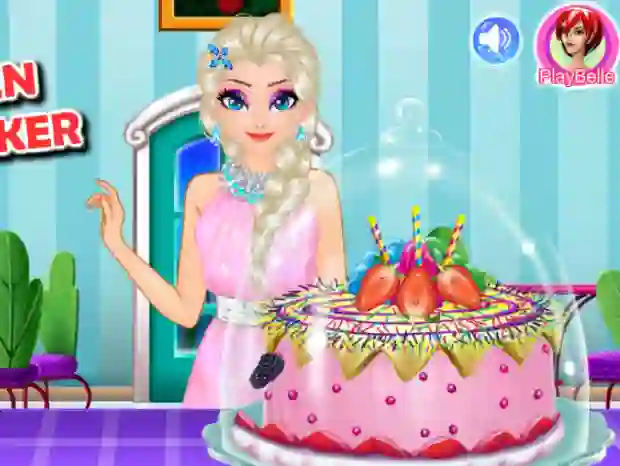 खेल Ice queen royal baker ऑनलाइन