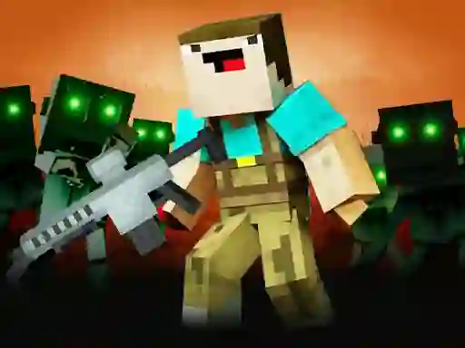 खेल Noob Shooter Zombie ऑनलाइन