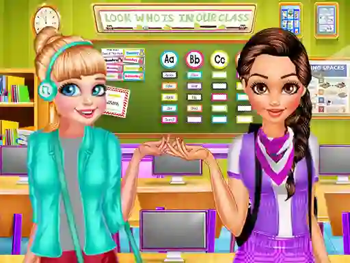 खेल  Modern Girls Collage Day ऑनलाइन